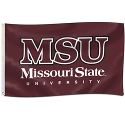 MSU Missouri State University Maroon Flag