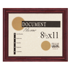 Certificate Frame  - 8.5 x 11in