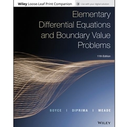 *ELEMENTARY DIFFERENTIAL EQUATIONS LL*OLD ED*
