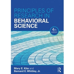 PRINCIPLES OF RESEARCH IN BEHAVIORAL SCIENCE