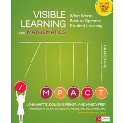 VISIBLE LEARNING FOR MATH GRADES K-12