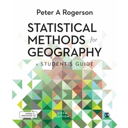 STATISTICAL METHODS FOR GEOGRAPHY