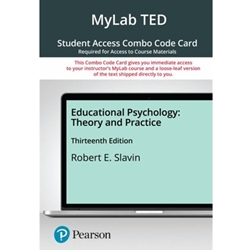 EDUCATIONAL PSYCH MY ED LAB COMBO ACCESS