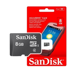 SanDisk MicroSDHC Card 8GB