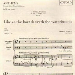 LIKE AS THE HART DESIRETH THE WATERBROOKS *SATB