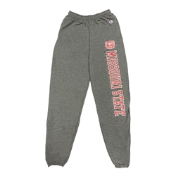 Champion Bear Head Missouri State Charcoal Sweatpants