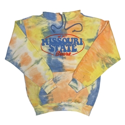 MV Sport Tie Dye Pastel MO State Bears Hoodie
