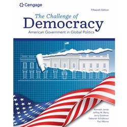 CHALLENGE OF DEMOCRACY AMER GOVT MINDTAP CODE