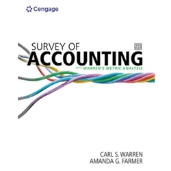 SURVEY OF ACCOUNTING (LOOSE-LEAF) W CENGAGE NOW PKG