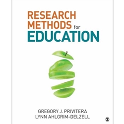 RESEARCH METHODS FOR EDUCATION