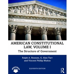 AMERICAN CONSTITUTIONAL LAW VI