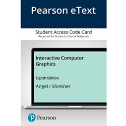 INTERACTIVE COMPUTER GRAPHICS ETEXT ACCESS