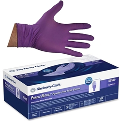 PURPLE NITRILE MEDICAL EXAM GLOVES SMALL