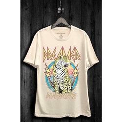 Lotus Fashion Co. Ivory Leopard Dreamer Graphic Top