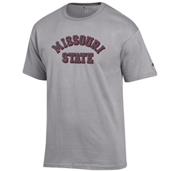 Champion Missouri State Gray Short Sleeve