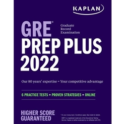 GRE PREP PLUS 2022