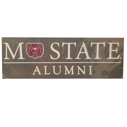 SDS Design Mo State Alumni Bear Head Vinyl Decal