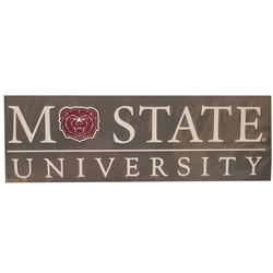 SDS Design Mo State University Bear Head Vinyl Decal