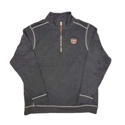 Charles River Bear Head Charcoal Gray Pullover