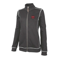 Charles River Bear Head Charcoal Gray Pullover