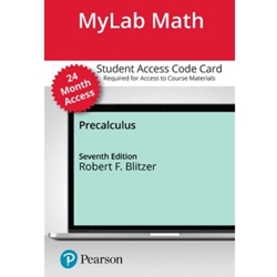 PRECALCULUS MYLAB MATH 24M ACCESS N/R