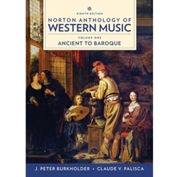 *WRONG ISBN- USE 9780393434620* NORT ANTH OF WESTERN MUSIC VOL 1