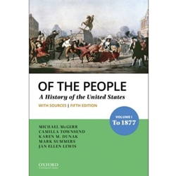 OF THE PEOPLE TO 1877 V1