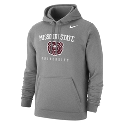 Nike Missouri State Bear Head University Gray Hoodie