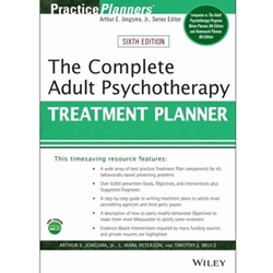 COMPLETE ADULT PSYCHOTHERAPY TREATMENT PLANNER