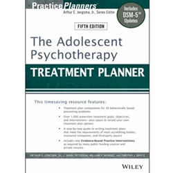 ADOLESCENT PSYCHOTHERAPY TREATMENT PLANNER W DSM-5 UPDATE