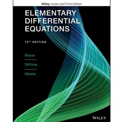 ELEMENTARY DIFFERENTIAL EQUATIONS (LL)