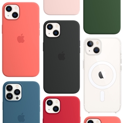 iPhone 13 Mini Silicone & Clear Case