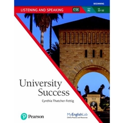 UNIVERSITY SUCCESS LISTENING/SPEAKING A1