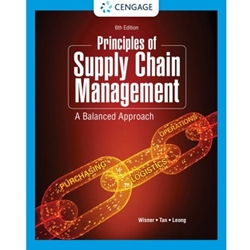 PRINCIPLES OF SUPPLY CHAIN MGT