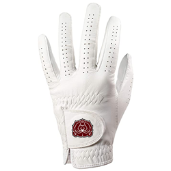 Team Golf Bear Head White Golf Gloves