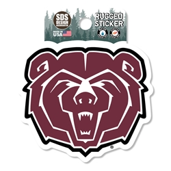 SDS Design Bear Head Sticker