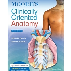 *MOORE'S CLINICALLY ORIENTED ANATOMY *OLD ED*