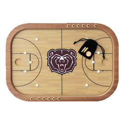 Across the Board Bear Head Basketball Penny Board Game