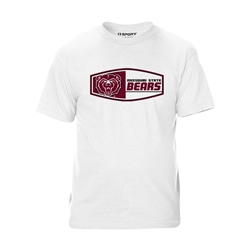 CI Sport Missouri State Bears Bear Head White Short Sleeve