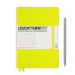 Leuchtturm1917 Medium Yellow Dotted Journal