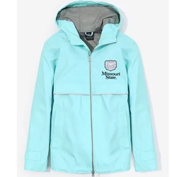 Charles River Bear Head Missouri State Aqua Rain Jacket