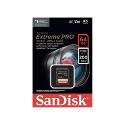 SanDisk 64GB Extreme Pro UHS-I SDXC Memory Card