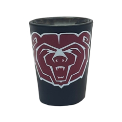 Game Day Outfitters Bear Head Black Shot Glass
