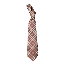 Eagle Wings Maroon Rhodes Bear Head Tie