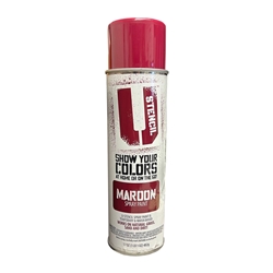 U-Stencil Maroon Spray Paint