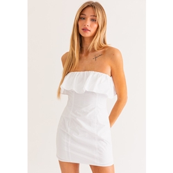 Le Lis Sleeveless Ruffle Dress