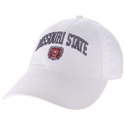 Legacy Missouri State Bear Head White Cap