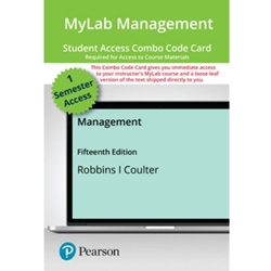 MGT MYLAB ACCESS COMBO (LL MAILED FROM PUB)