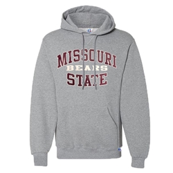 Russell Missouri State Bears Oxford Gray Hoodie