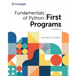 FUNDAMENTALS OF PYTHON FIRST PROGRAM